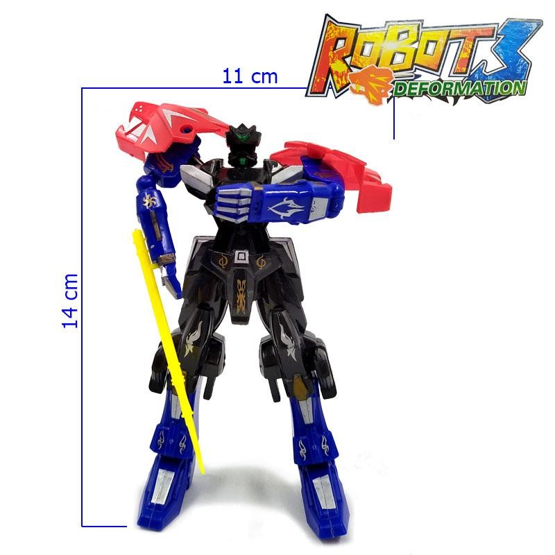 ROBOT DEFORMATION AZUL JUGUETE TRANSFORMERS NIÑOS JUGUETERÍA