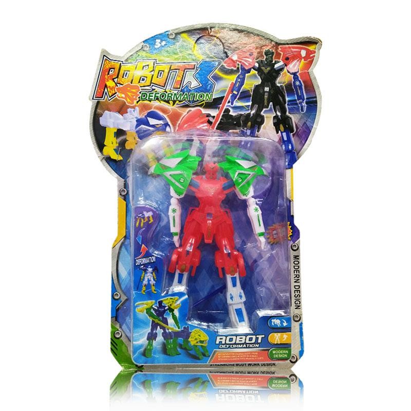 ROBOT DEFORMATION ROJO JUGUETE TRANSFORMERS NIÑOS JUGUETERÍA