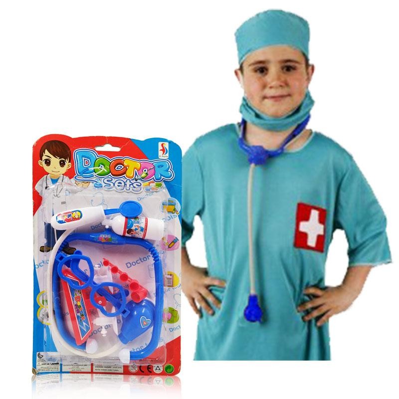 DOCTOR SET JUGUETES NIÑOS DIDÁCTICO ENFERMERO JUGUETERÍA