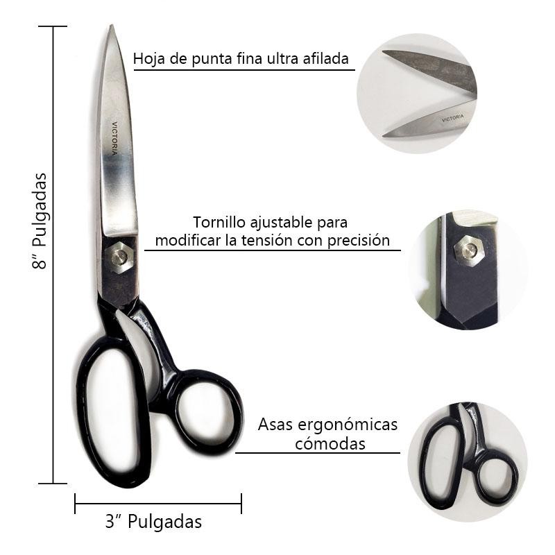 TIJERAS VICTORIA MODISTERÍA SASTRERÍA COSTURA MODA TELAS