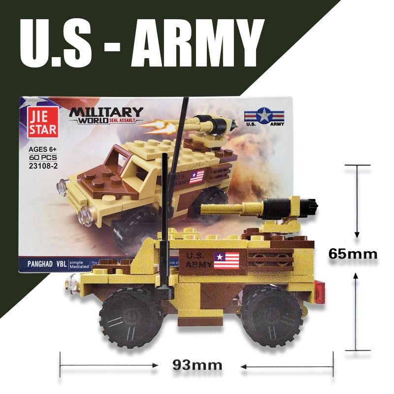 CARROS MILITARES ARMABLES JUGUETES BLOQUES VEHÍCULOS JUGUETERÍA