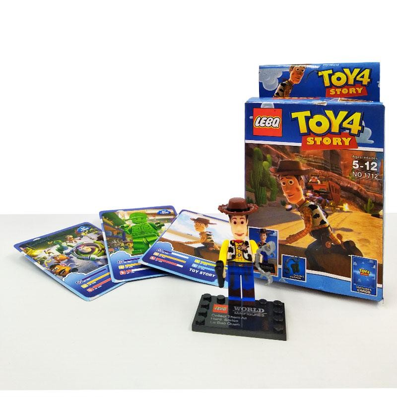 TOY STORY ARMABLE FIGURA WOODY JUGUETE DIDÁCTICO BLOKS JUGUETERÍA