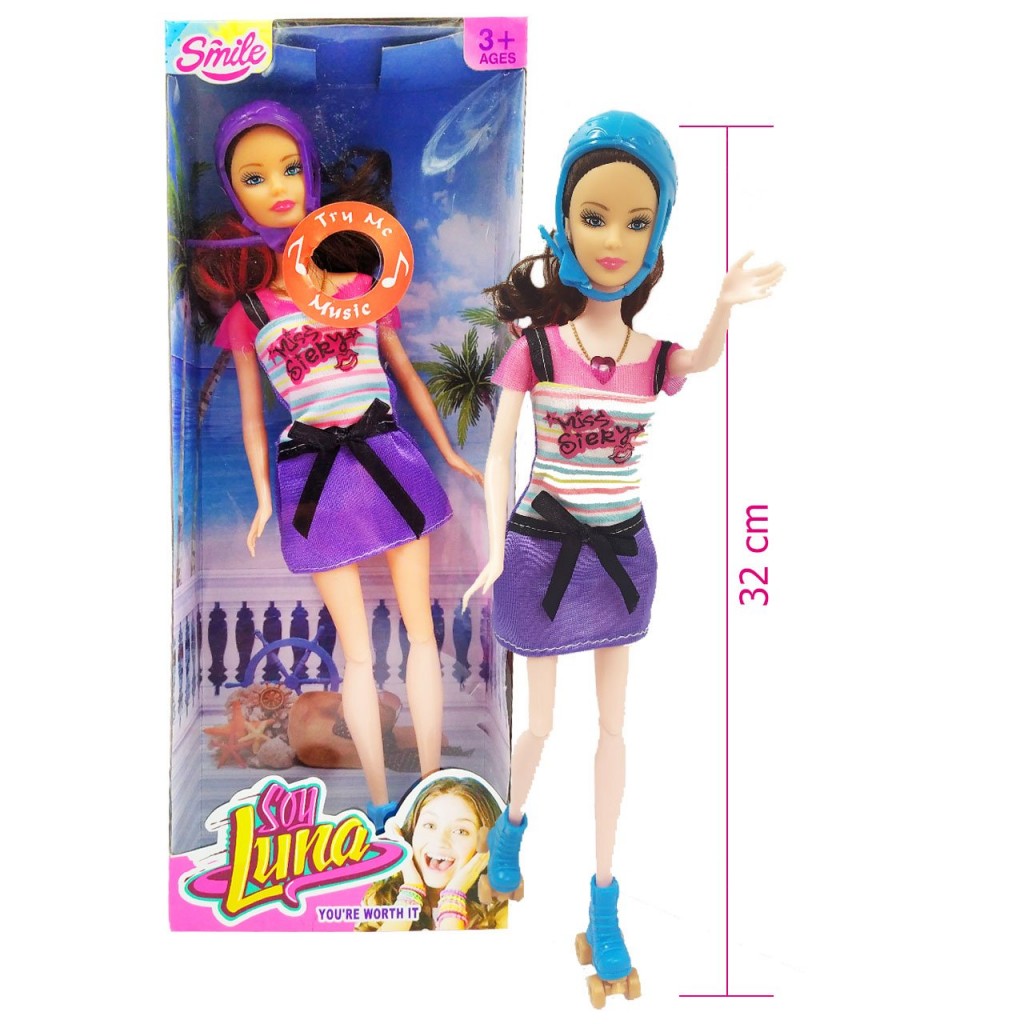 MUÑECA JUGUETERÍA SOY LUNA PATINADORA JUGUETE MUSICAL DIDÁCTICO PATINES-4