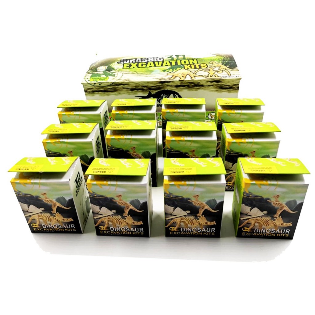 DINOSAURIO EXCAVACIÓN FÓSIL JUGUETES