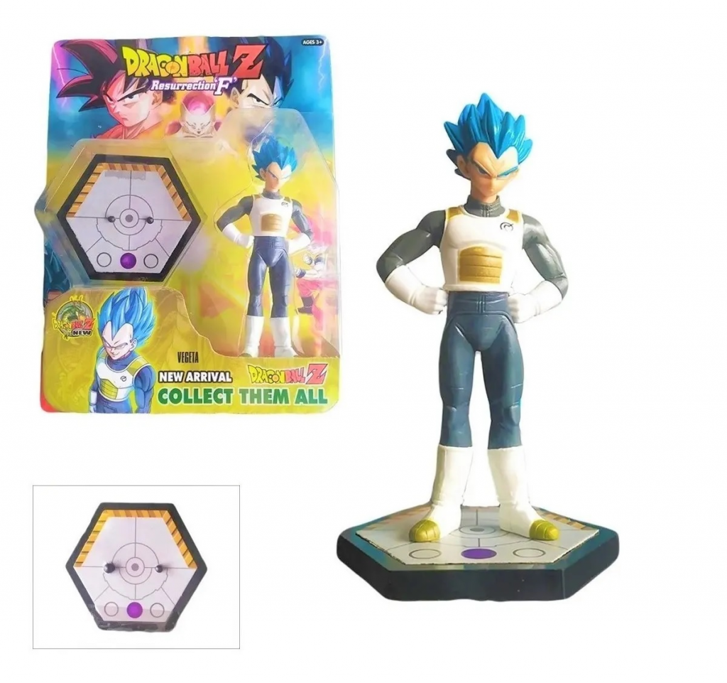 DRAGÓN BALL Z FIGURA VEGETA JUGUETES DIDÁCTICO JUGUETERÍA