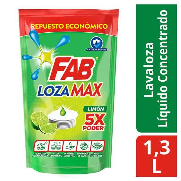LAVAPLATOS LOZAMAX LIMON FAB*1.3LT