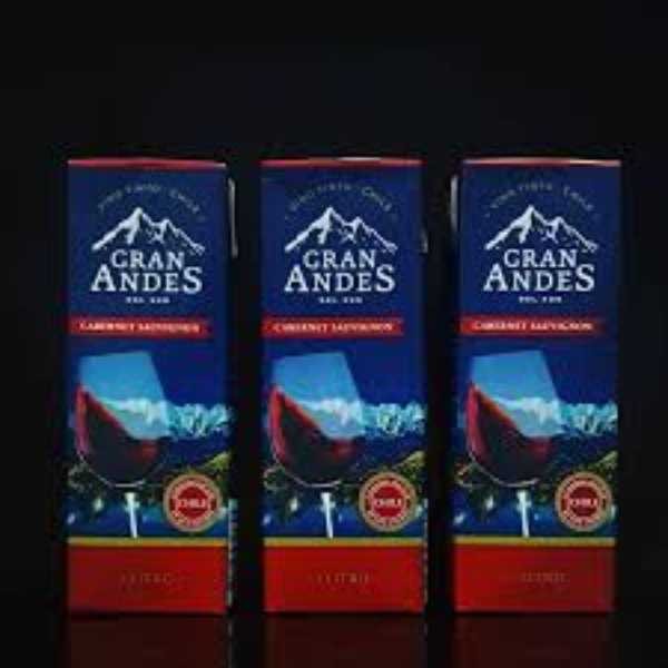 VINO SAUVIGNON GRAN ANDES TETRA *1000 ML