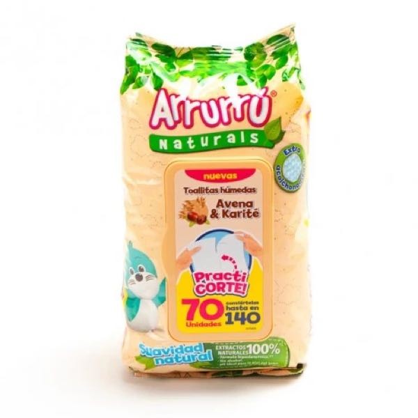 TOALLAS HUMEDAS AVENA*70UND