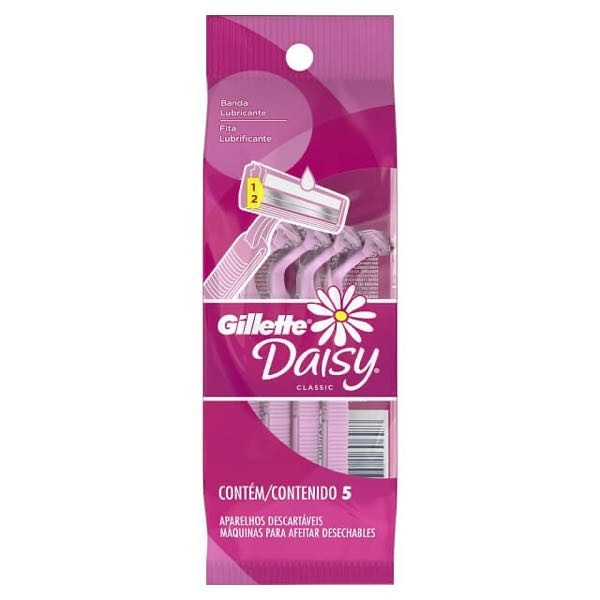PRESTOBARBA DAISY MUJER GILLETTE X5UND