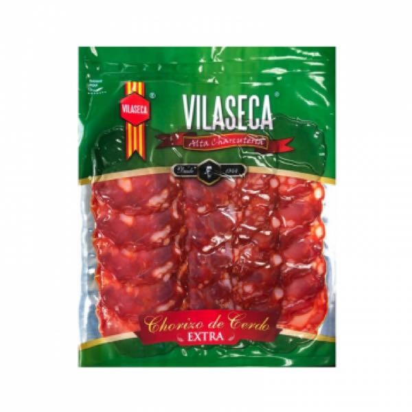 CHORIZO EXTRA TAJADO *80 GR VILASECA
