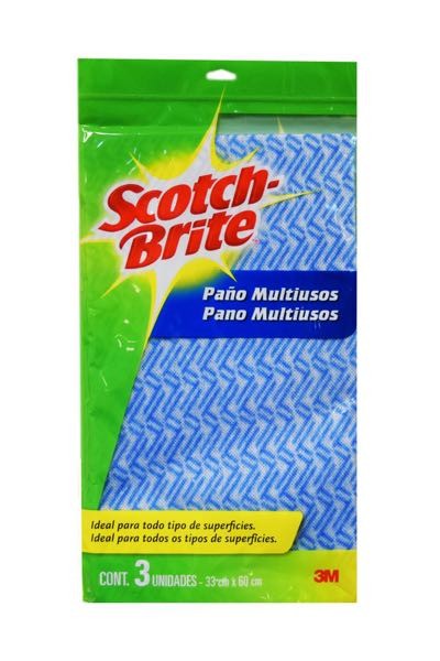 PAÑO MULTIUSOS REUTILIZAB SCOTCH BRITE*3