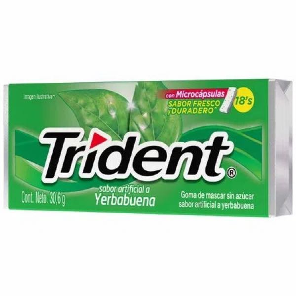 TRIDENT EVUP YERBA *30.6 GR