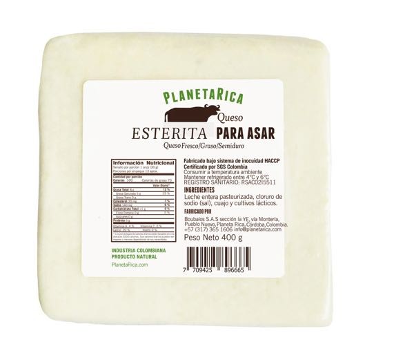 QUESO BUFALA PARA ASAR  x 400 GRS