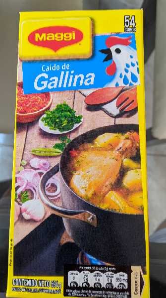 Caldo de gallina maggi