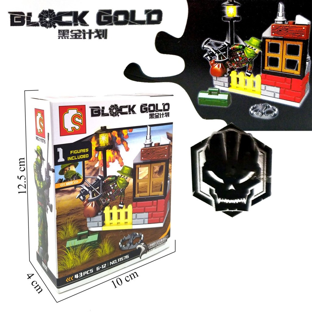 FIGURAS ARMABLES MILITARES BALLESTA JUGUETERÍA SOLDADOS JUGUETE DIDÁCTICO NO.11576