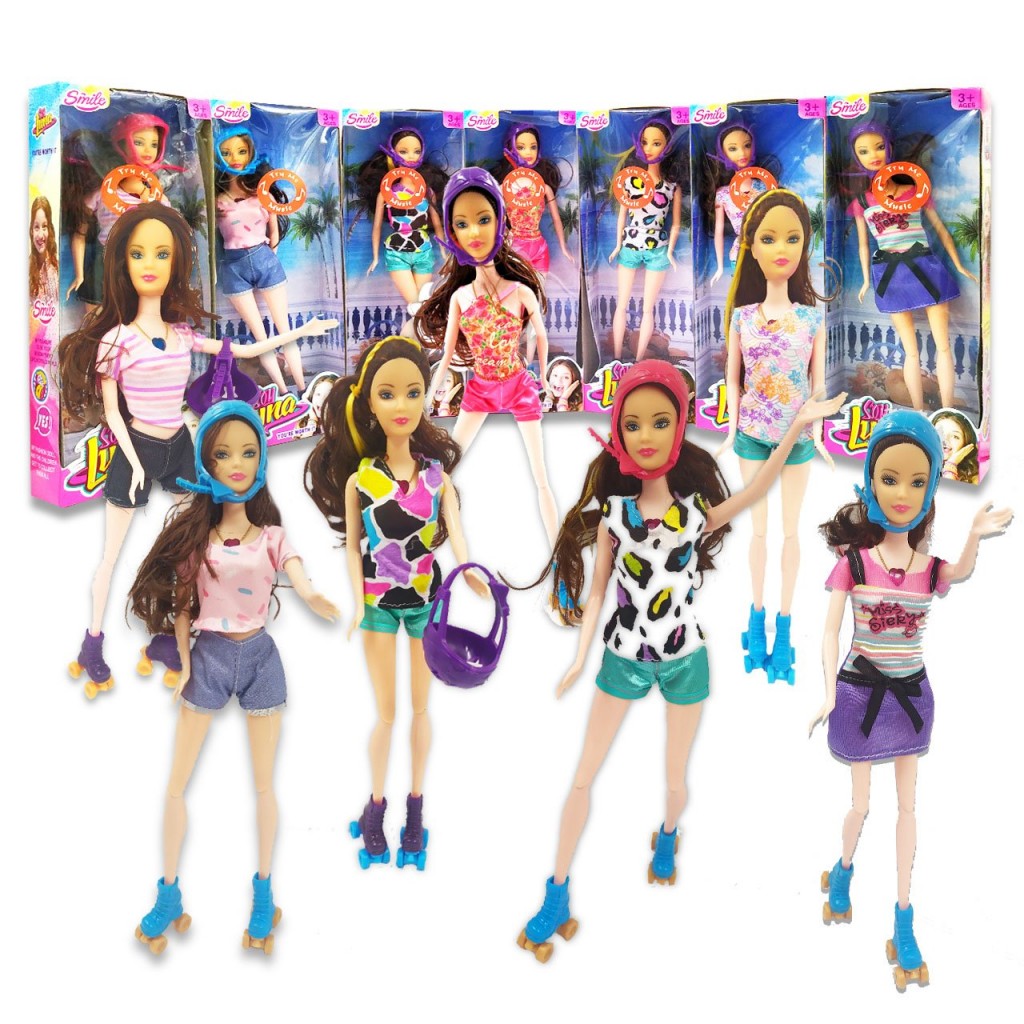 MUÑECA JUGUETERÍA SOY LUNA PATINADORA JUGUETE MUSICAL DIDÁCTICO PATINES-5