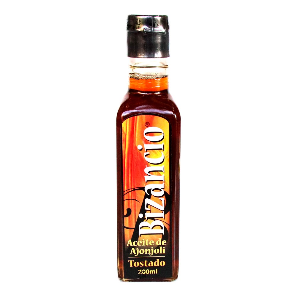 ACEITE AJONJOLI TOSTAD BIZANCIO  x 200ML