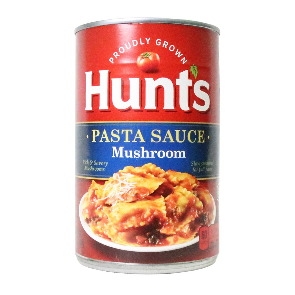 PASTA TOMATE SAUCE MUSHROOM HUNTS *24OZ