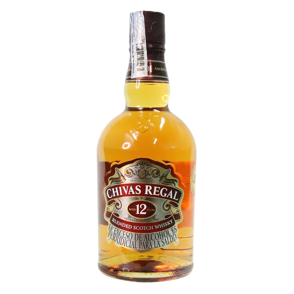 WHISKY CHIVAS 12 AÑOS  x 700 ML