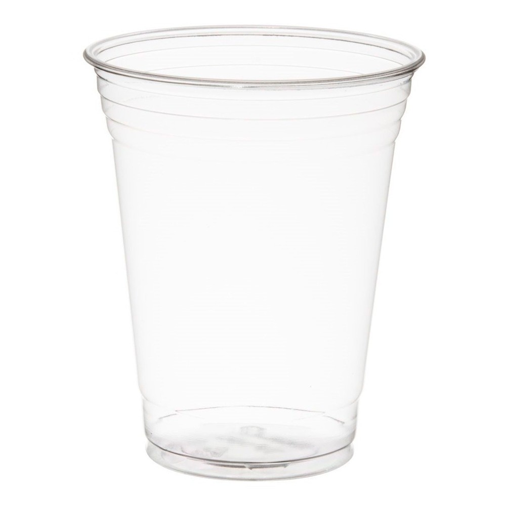 vaso 12oz transp. *50 und