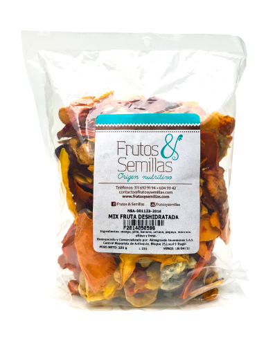 FRUTA DESHIDRATADA MIX *250 GR