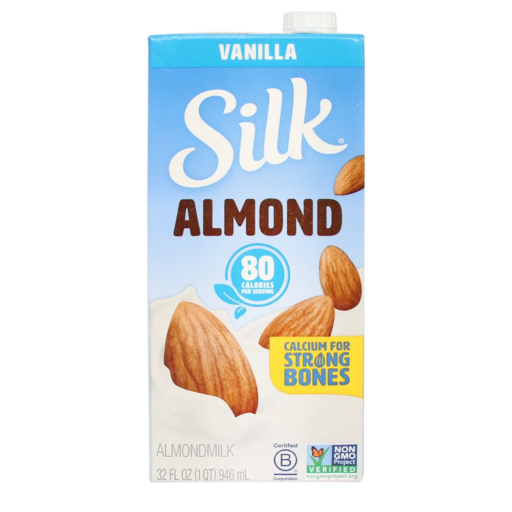 BEBIDA DE ALMENDRAS VAINILLA SILK*946 ML