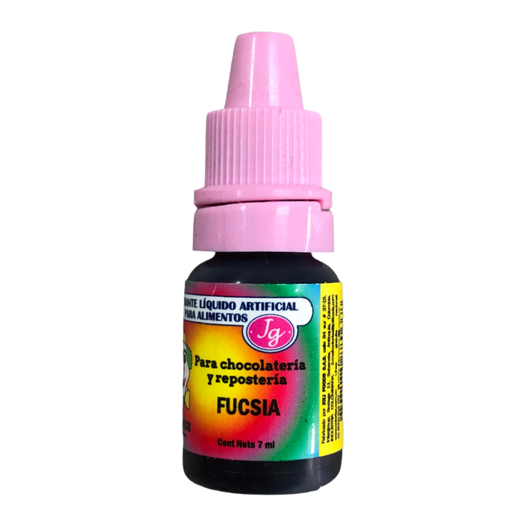 Colorante líquido artificial para chocolateria y repostería *7ml fuscia