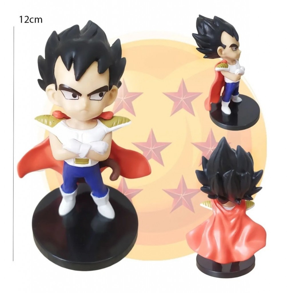 DRAGON BALL FIGURA VEGUETA CARTAS NIÑO JUGUETE DIDÁCTICO JUGUETERÍA