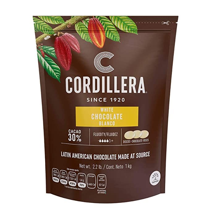 Chocolate blanco real cordillera *1kg