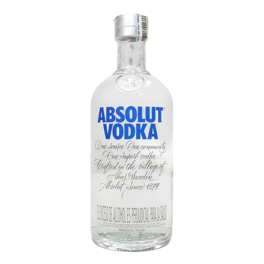 VODKA ABSOLUT x  700 ML