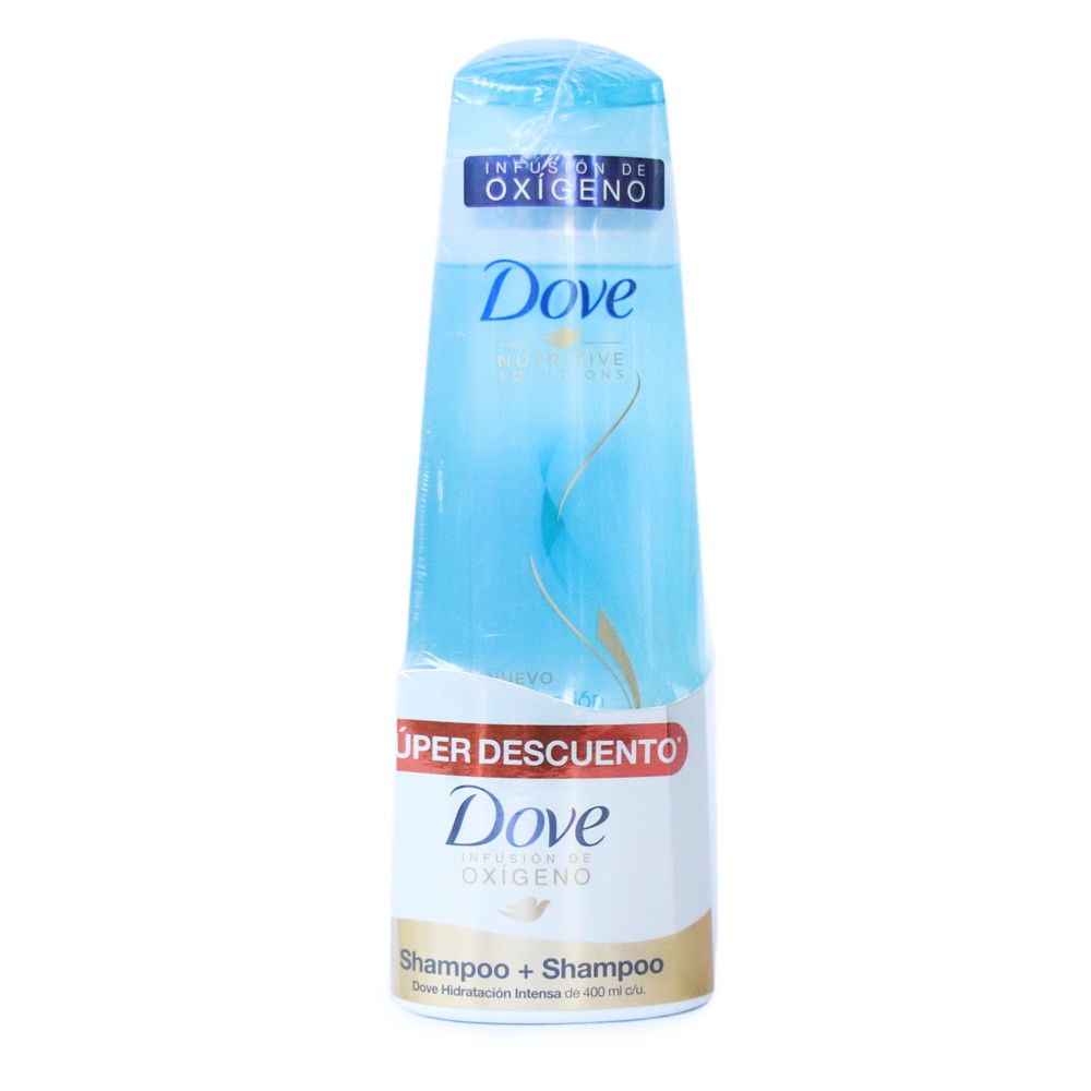 SHAMPOO HIDRAT INTENS DOVE 2*400ML
