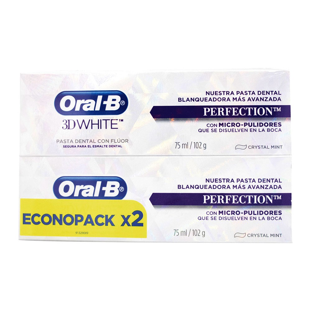 CR DENTAL PERFECTION ORAL B  2 x 75ML