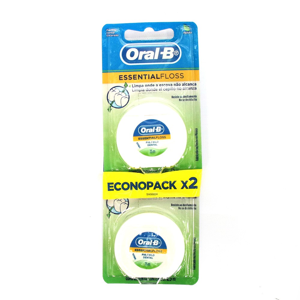 HILO DENTAL ESSENTIAL  ORAL B 2 x 25ML