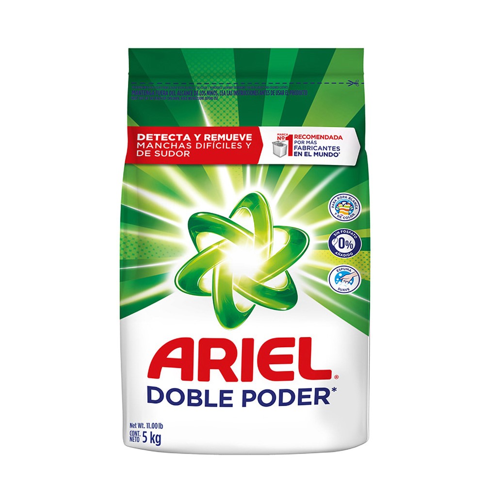 DETERGENTE ARIEL REGULAR  x  5 KG