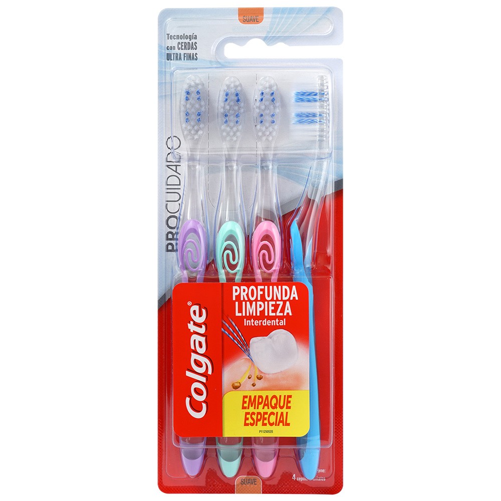 CEPILLO COLGATE PRO CUIDADO x 4UND
