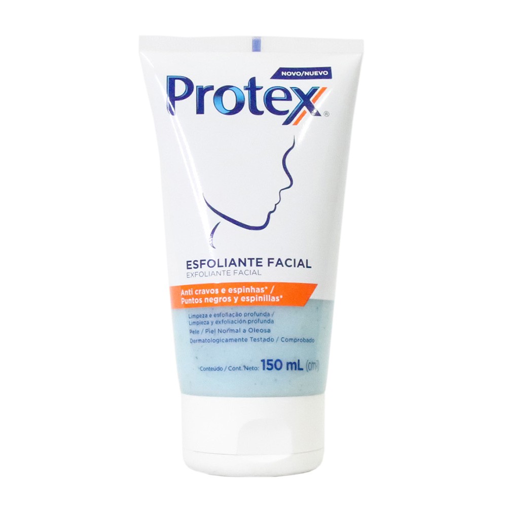 EXFOLIANTE FACIAL PTOS NGRO PROTEX*150ML