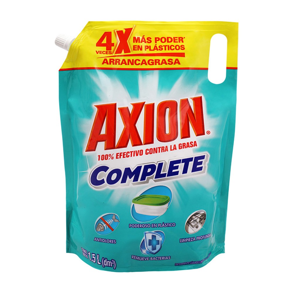 LAVAPLATOS COMPETE PLASTICS AXION*1500ML