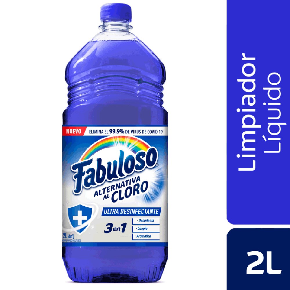 LIMPIAPISOS ALTERNAT CLORO FABULOSO*2 LT