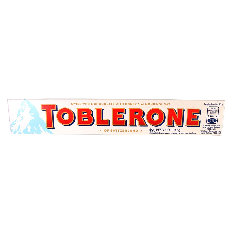 CHOCOLATE TOBLERONE BCO 100gr