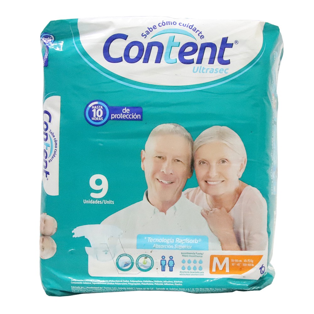 PAÑAL ADULTO M CONTENT