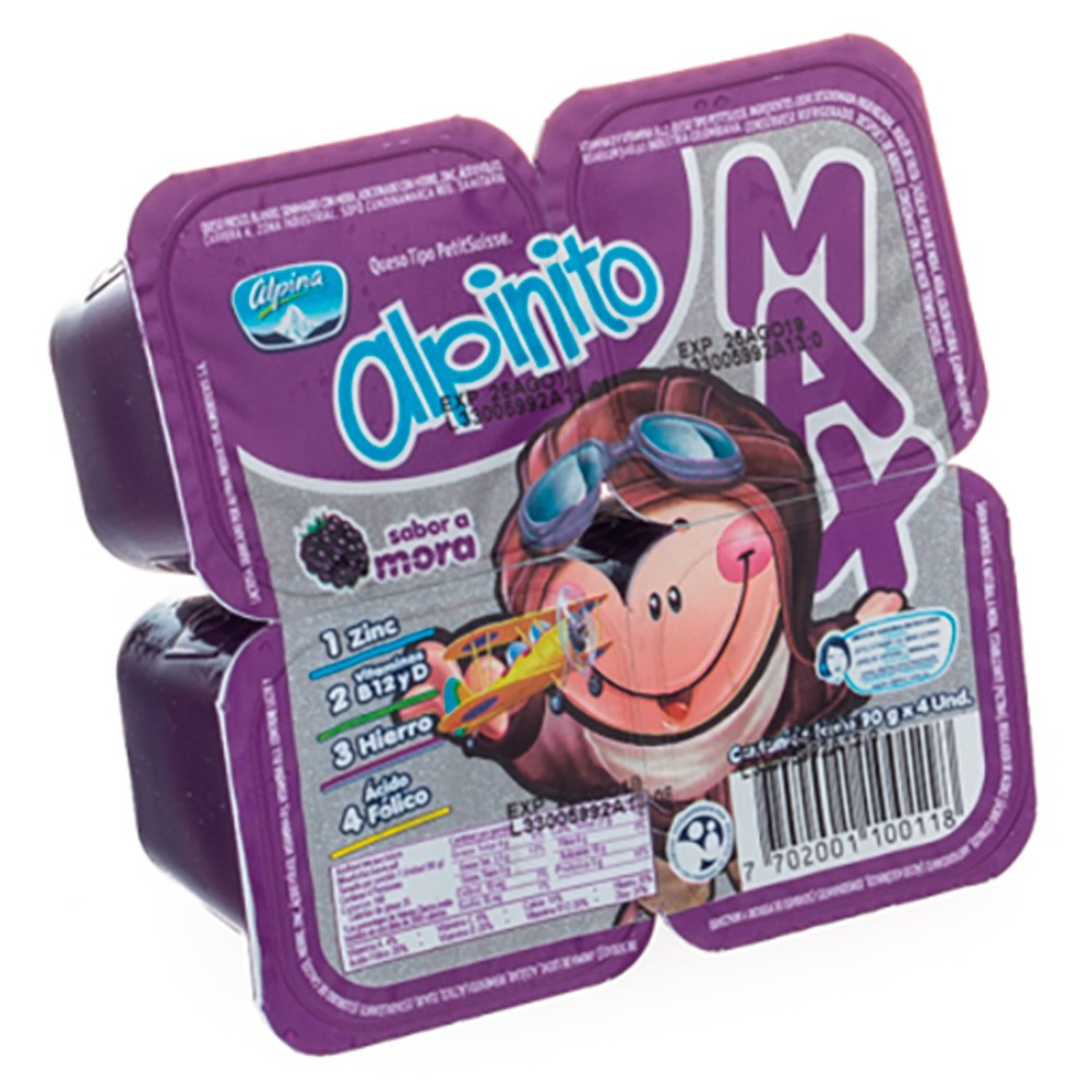 ALPINITO MORA 4UND x 90GR