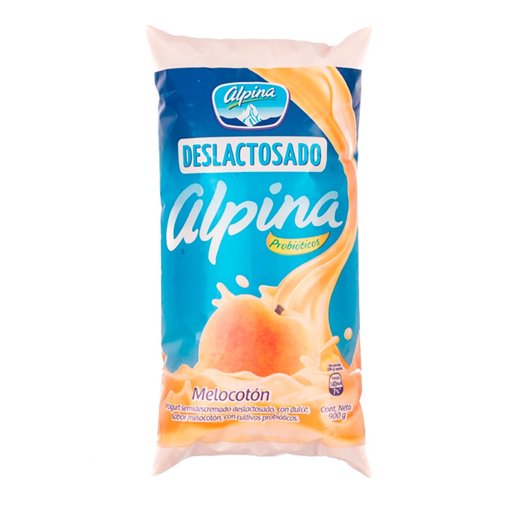 YOGURT DESLACTOSADO MELOCOTON  x  900 ML