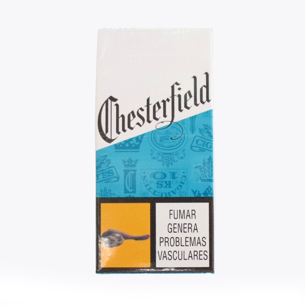 CIGARILLO CHESTERFIRLD BLUE BOX x 10UND