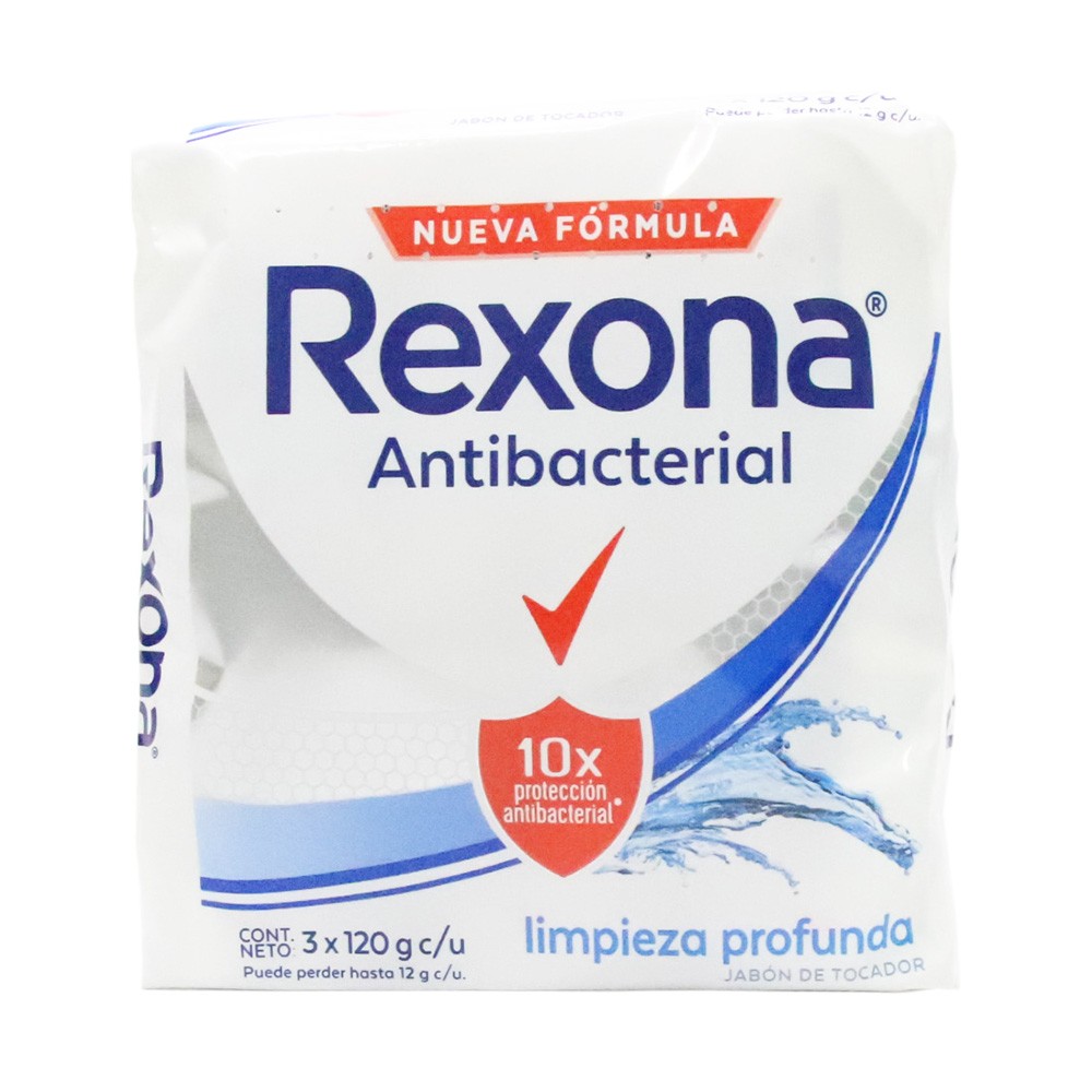 JABON ANTIBAC LIMPI REXONA*3*120GR