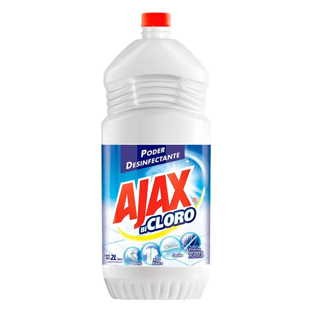 LIMPIAPISOS BICLORO AJAX*2000ML