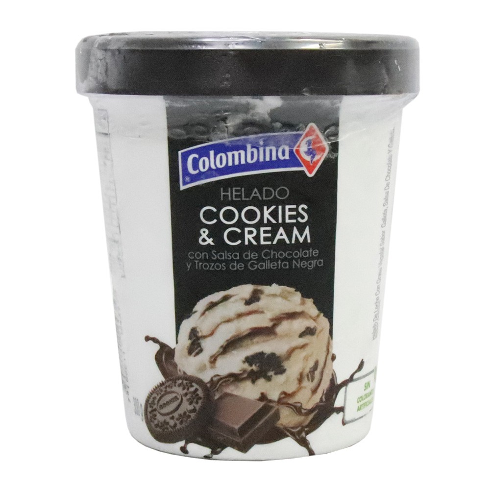 HELADO COOKIES & CREAM COLOMBINA*300G