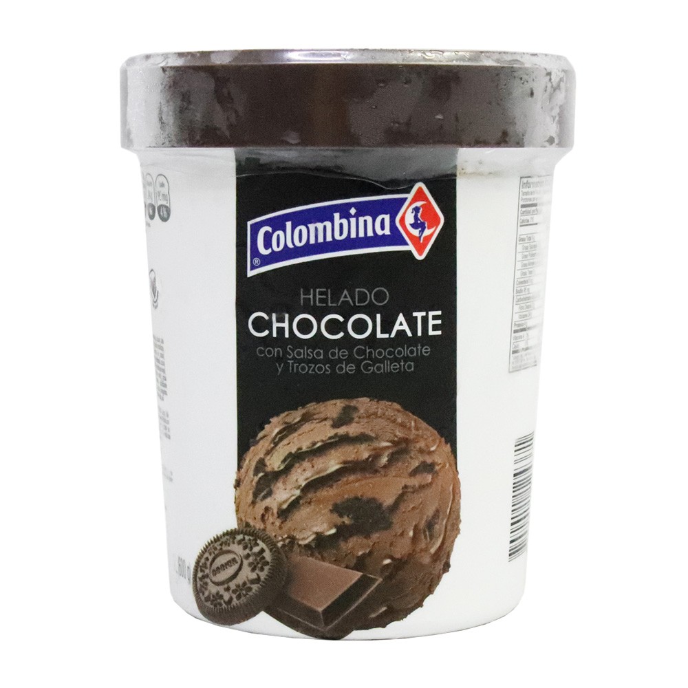 HELADO CHOCOLATE COLOMBINA*600GR