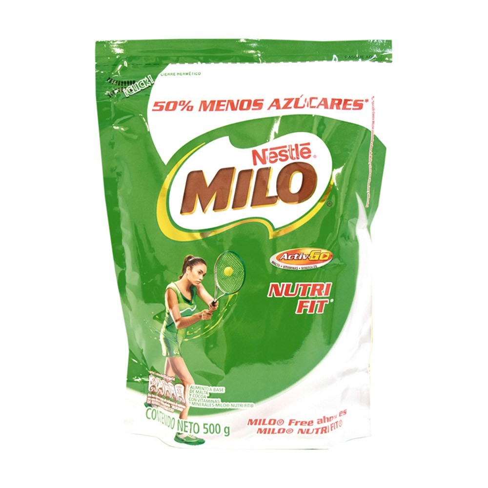 MILO ACTIV-GO NUTRIFIT DOY PACK X 500 GR