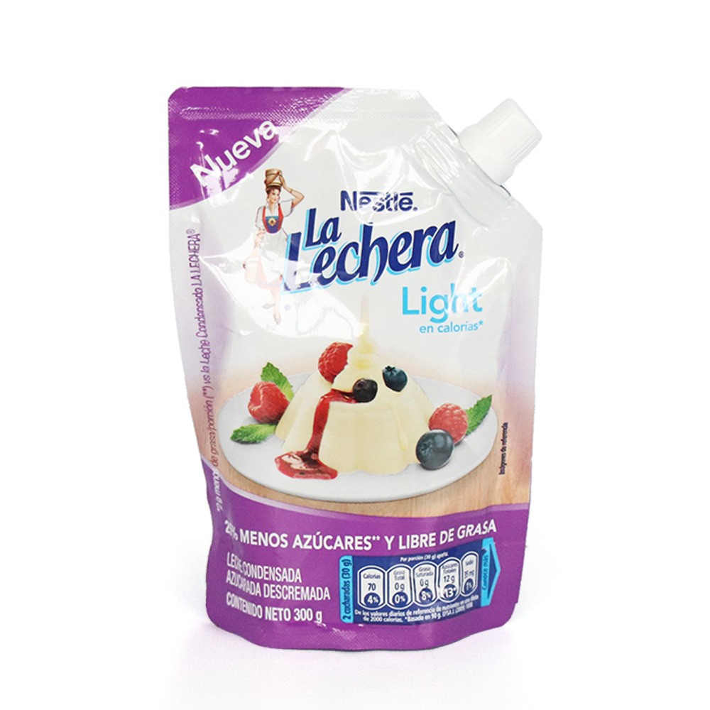 LA LECHERA LIGHT DOY PACK x 300GR