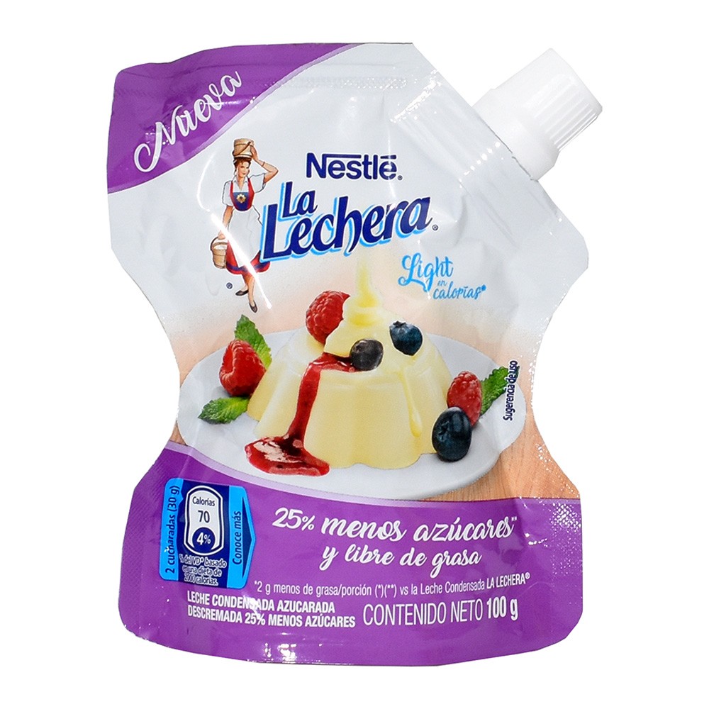 LA LECHERA LIGHT DOY PACK x 100GR